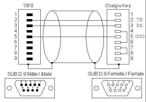 DB9-DB9 cable